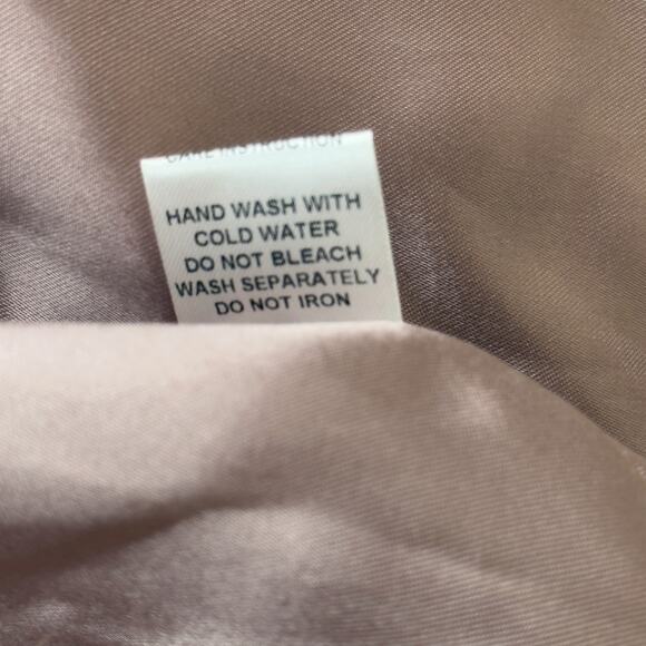 Hot & Delicious LARGE Apricot Dusty Pink Feather Vest Festival Western - Picture 6 of 9